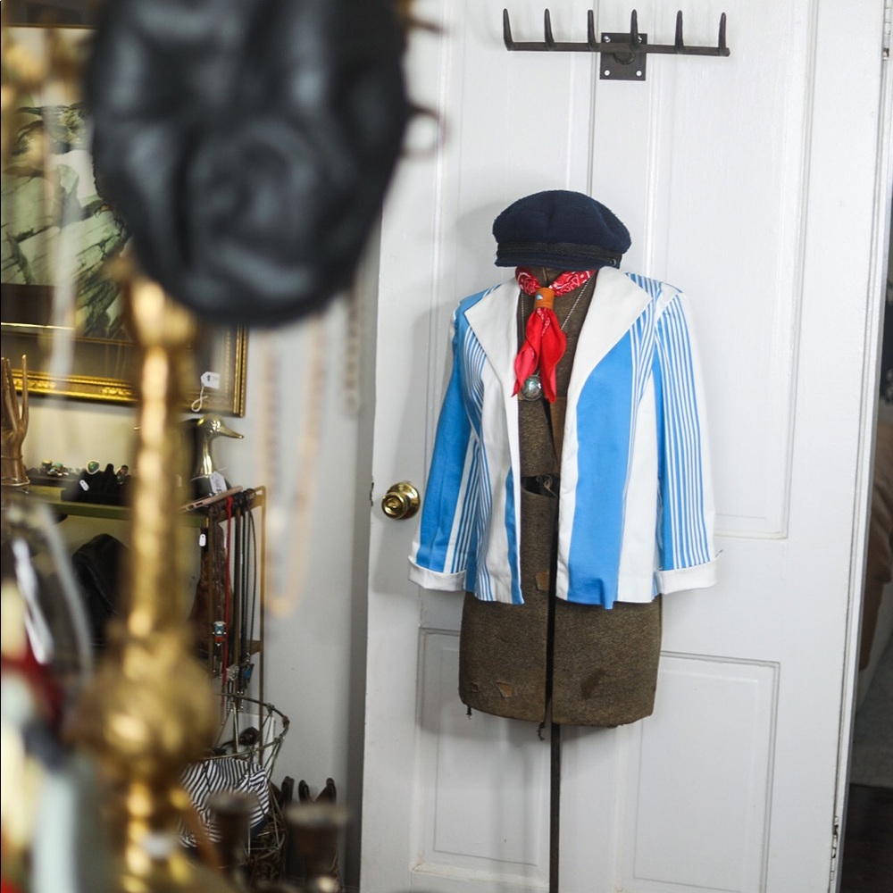 Vintage Bold Striped Jacket